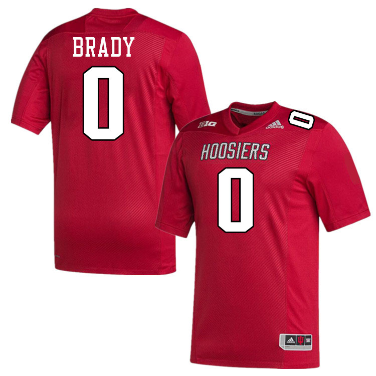 Jonathan Brady Indiana Jerssey,Indiana University Hooisers Football Jersey,Uniforms-Retro Crimson